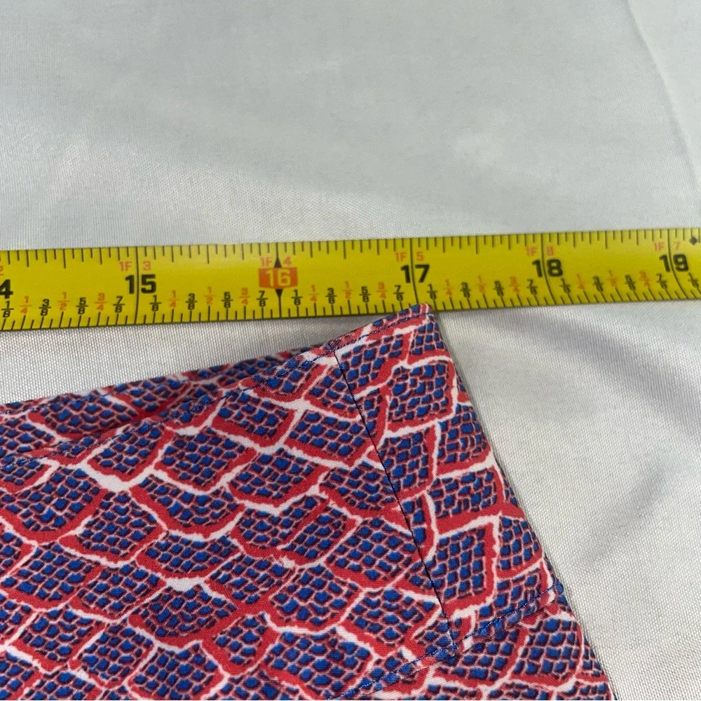 Columbia‎ Sportswear Mens Blue Red Fish Scale Board Shorts Size L 11in